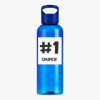 Прозрачная спортивная бутылка