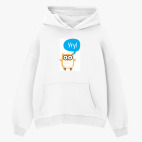 Толстовка худи оверсайз