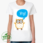 Женская футболка органик