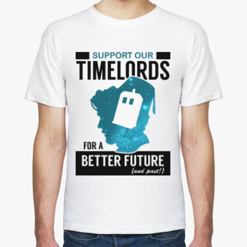 Футболка с принтом Doctor Who