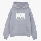 Толстовка худи оверсайз