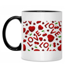 Кружка двухцветная