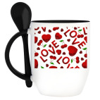 Кружка с ложкой