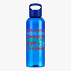 Прозрачная спортивная бутылка