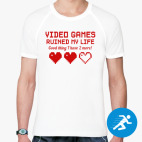 Мужская спортивная футболка