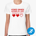 Женская спортивная футболка