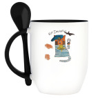 Кружка с ложкой