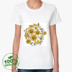 Женская футболка органик