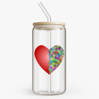 Банка с бамбуковой крышкой