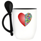 Кружка с ложкой