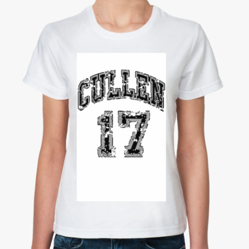 Классическая футболка с принтом Cullen 17