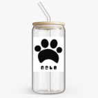 Банка с бамбуковой крышкой