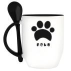 Кружка с ложкой