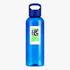 Прозрачная спортивная бутылка