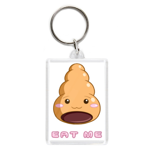 Брелок с принтом  Рогалик