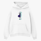 Толстовка худи оверсайз