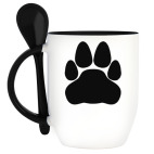 Кружка с ложкой