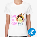 Женская спортивная футболка