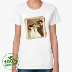 Женская футболка органик