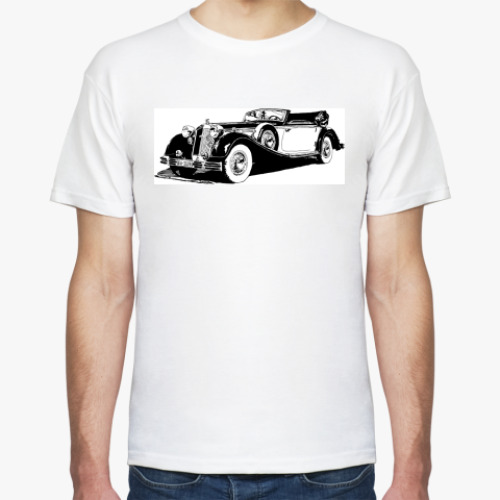 Футболка с принтом 'HORCH'