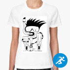 Женская спортивная футболка