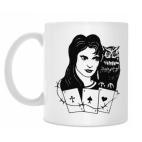 Девушка с картами и совой