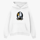 Толстовка худи оверсайз