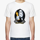 Классическая футболка Ди Каприо Оскар