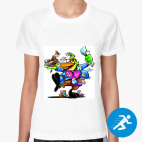 Женская спортивная футболка