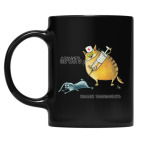 Кружка цветная UV-DTF