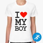 Женская спортивная футболка