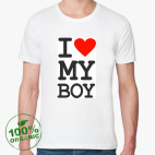 Мужская футболка органик