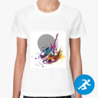 Женская спортивная футболка