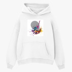 Толстовка худи оверсайз