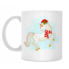 Классическая кружка Новогодний единорог/ The Christmas Unicorn