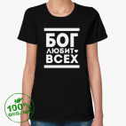 Женская футболка органик
