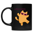 Кружка цветная UV-DTF