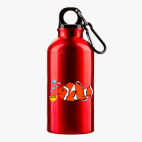 Металлическая бутылка 400 мл UV-DTF