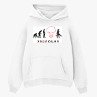 Толстовка худи оверсайз