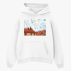 Толстовка худи оверсайз