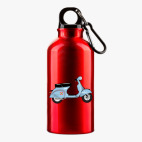 Металлическая бутылка 400 мл UV-DTF