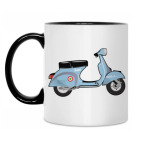 Кружка двухцветная