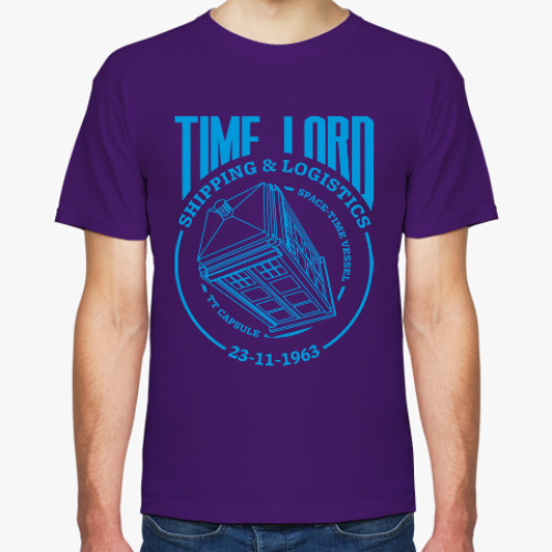 Футболка с принтом Time Lord