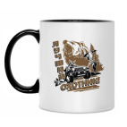 Кружка двухцветная