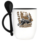 Кружка с ложкой