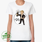 Женская футболка органик