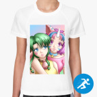 Женская спортивная футболка