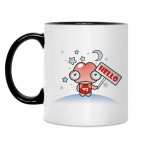 Кружка двухцветная