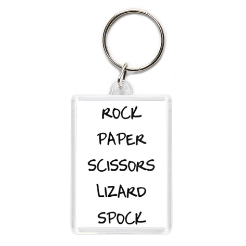 Брелок с принтом Игра - Шелдон