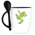 Кружка с ложкой